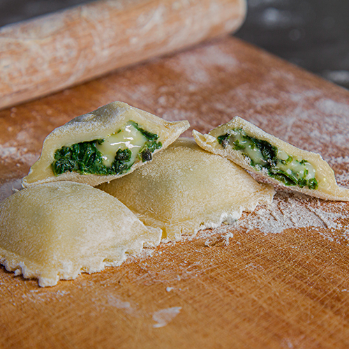 Verduras y muzzarella